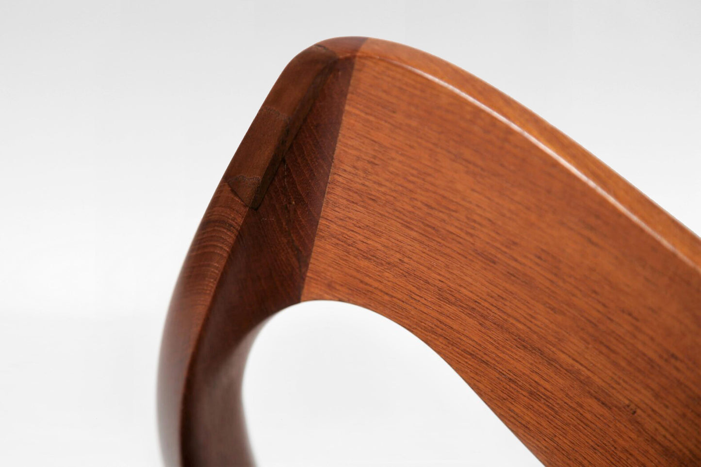 Vintage Teak Leather Niels Otto Møller Model 71 Dining Chairs J.L. Møller Mobelfabrik Denmark 1960s Set of 4  Mid Century Modern Design