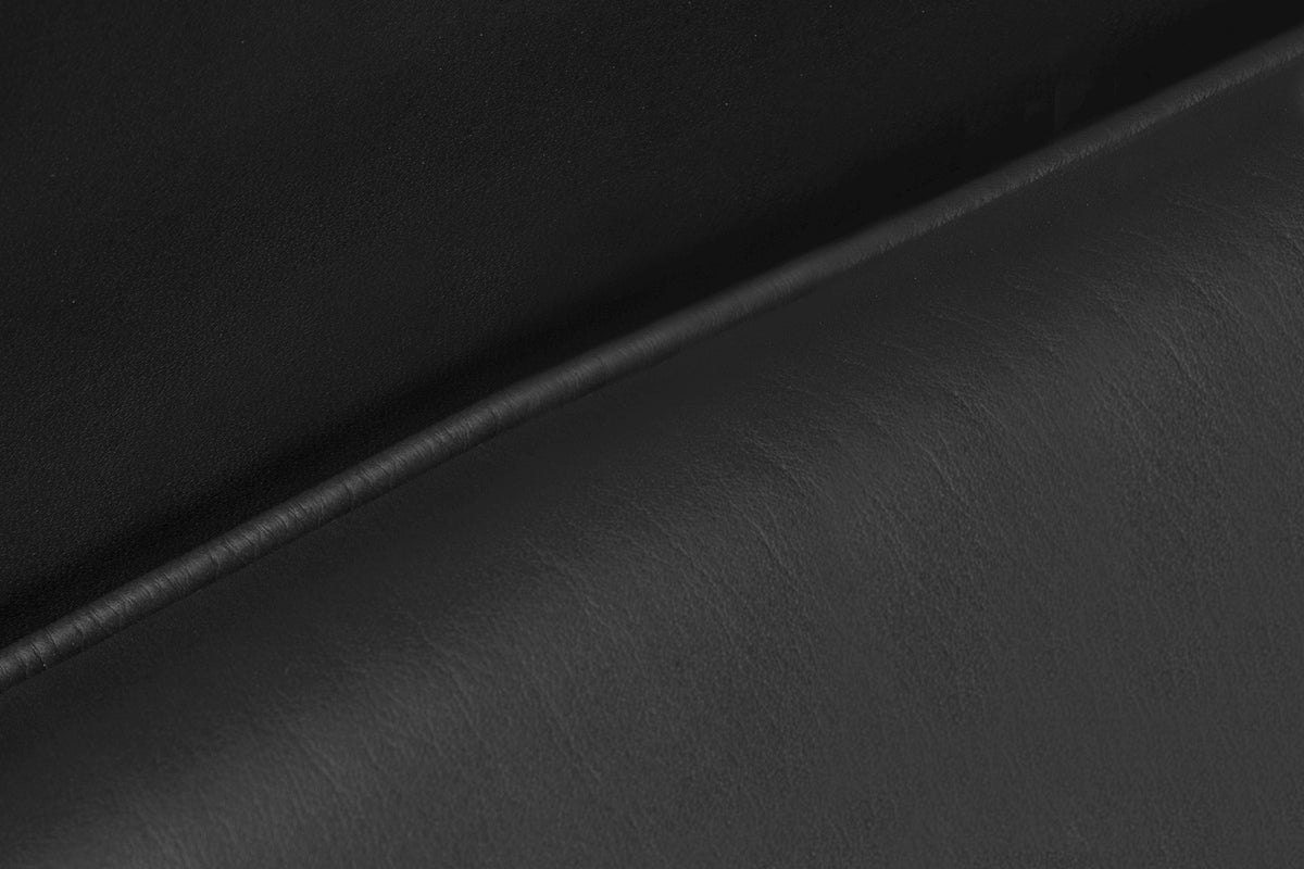 Egg Chair 3316 in Black Leather & Chrome by Arne Jacobsen for Fritz Hansen, 1958