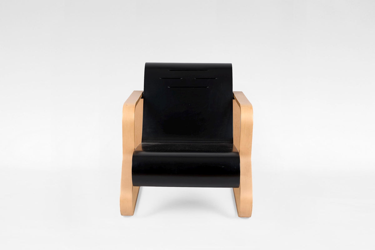 Model 41 Paimio Lounge Chair in Bent Birch Plywood by Alvar Aalto for Artek, 1930s